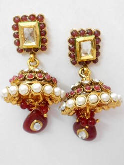 Polki Earrings